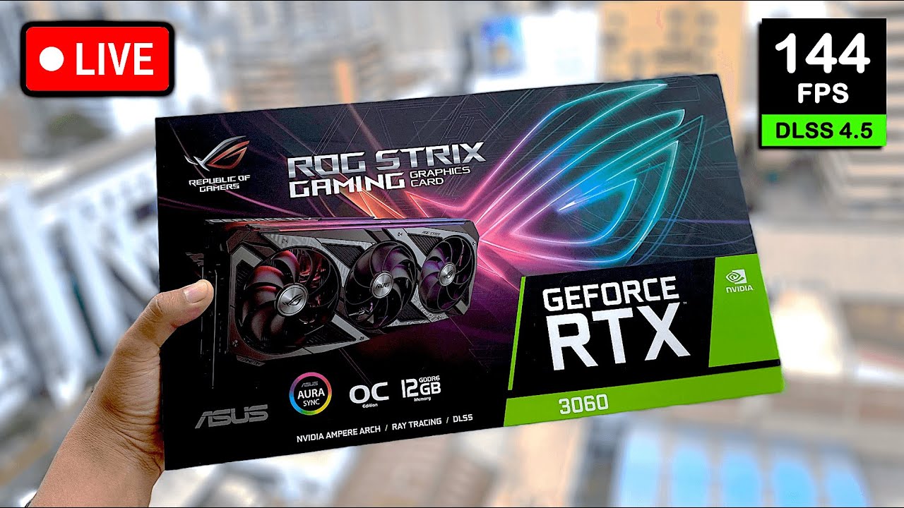 ✅ RTX 3060 ✅ Jugar de 360p hasta 4K con DLSS 4.5.2 en Ultra Rendimiento ✅