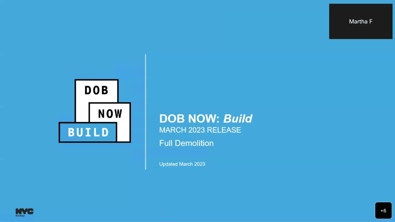 DOB NOW Build - Full Demolition
