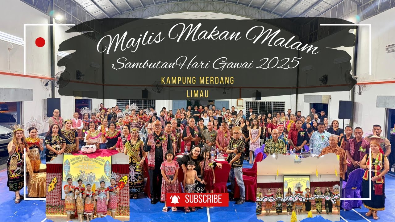 Sambutan Hari Gawai 2025 / Kampung Merdang Limau, Kota Samarahan