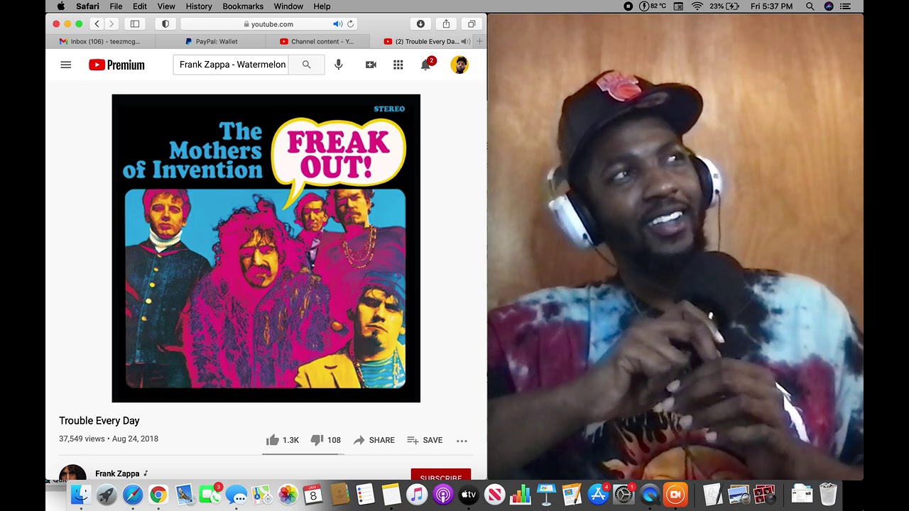 Frank Zappa - Trouble Every Day (Reaction)