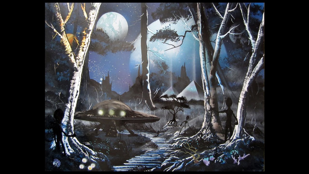 Alien Landing - Created for 