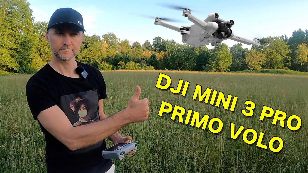 DJI MINI 3 PRO PRIMO VOLO ... E' UN DJI RAGAZZI !!!