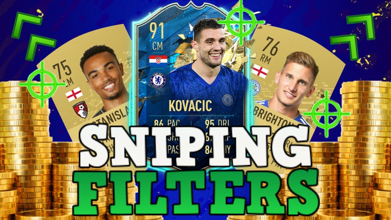 HOW TO MAKE 100K AN HOUR RIGHT NOW ON FIFA 20! BEST SNIPING FILTERS ON FIFA 20! MAKE COINS FAST!