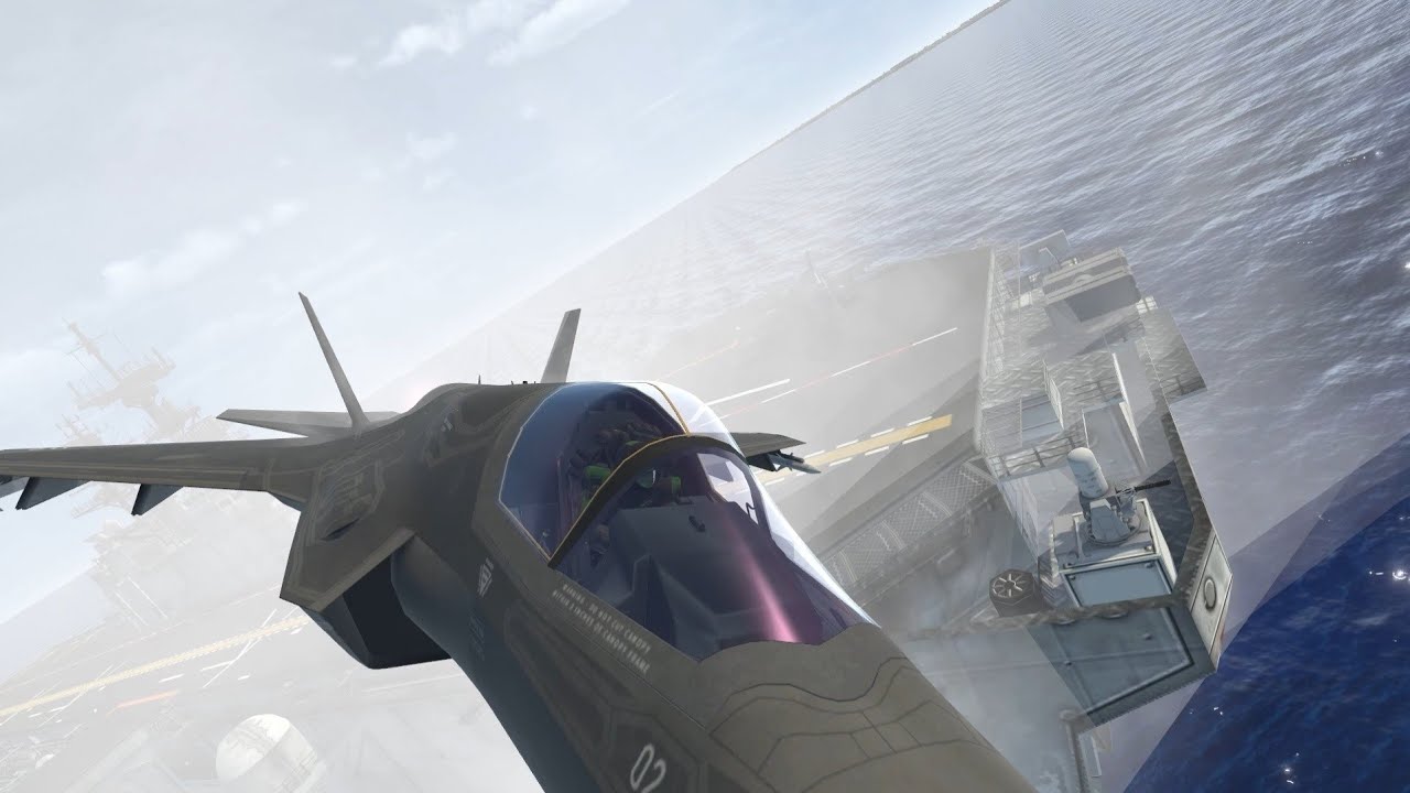 VR chat F-35B Lightning II tomfoolery