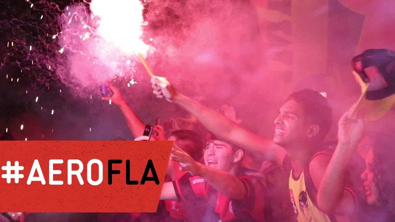 #AeroFla - Mais um show da Nação no Santos Dumont!
