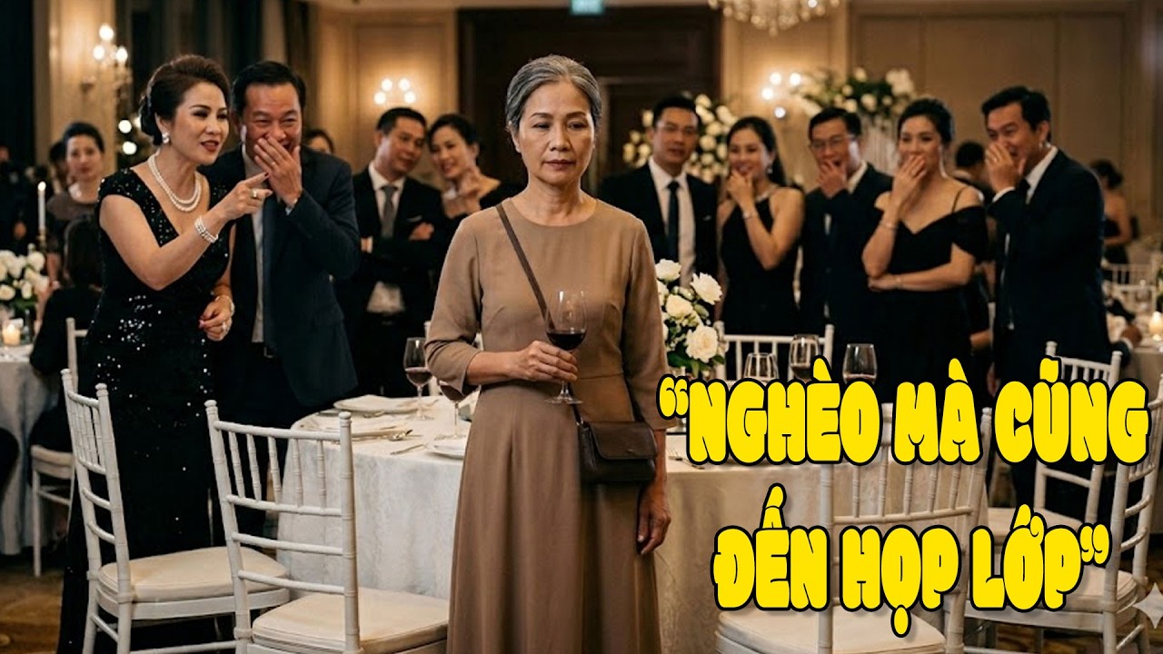 Từ Mỹ Về Họp Lớp Bị Chê Nghèo, 5 Phút Sau Cả Lớp Im Lặng Vì Thân Phận Thật
