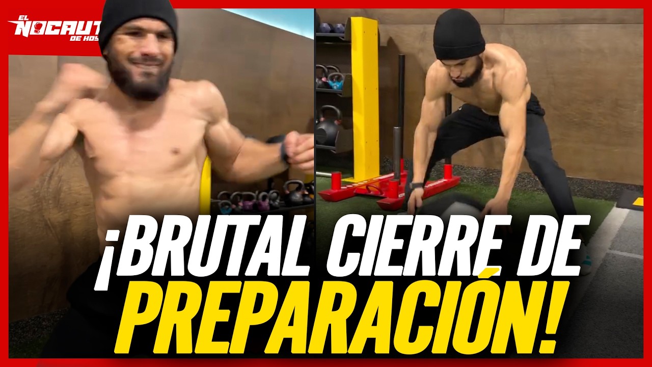 El SORPRENDENTE ENTRENAMIENTO de EDUARDO SUGAR NÚÑEZ en BUSCA de NOQUEAR a EMANUEL VAQUERO NAVARRETE