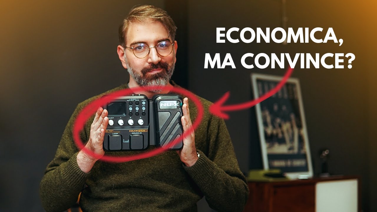 UNA PEDALIERA ECONOMICA, IN PLASTICA. MI ASPETTAVO POCO, INVECE...