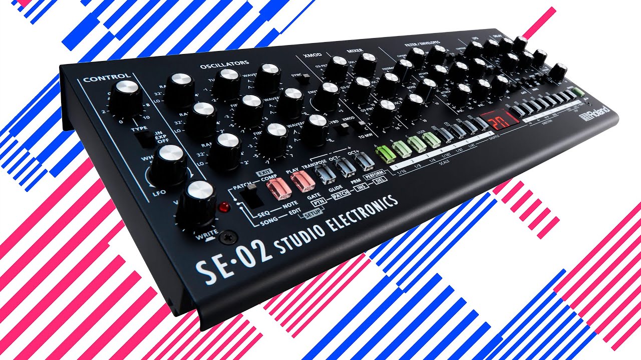 Roland SE 02 Techno demo sound. Feat. Algonaut Altas, Melda, Ableton Live 11 & Push 2