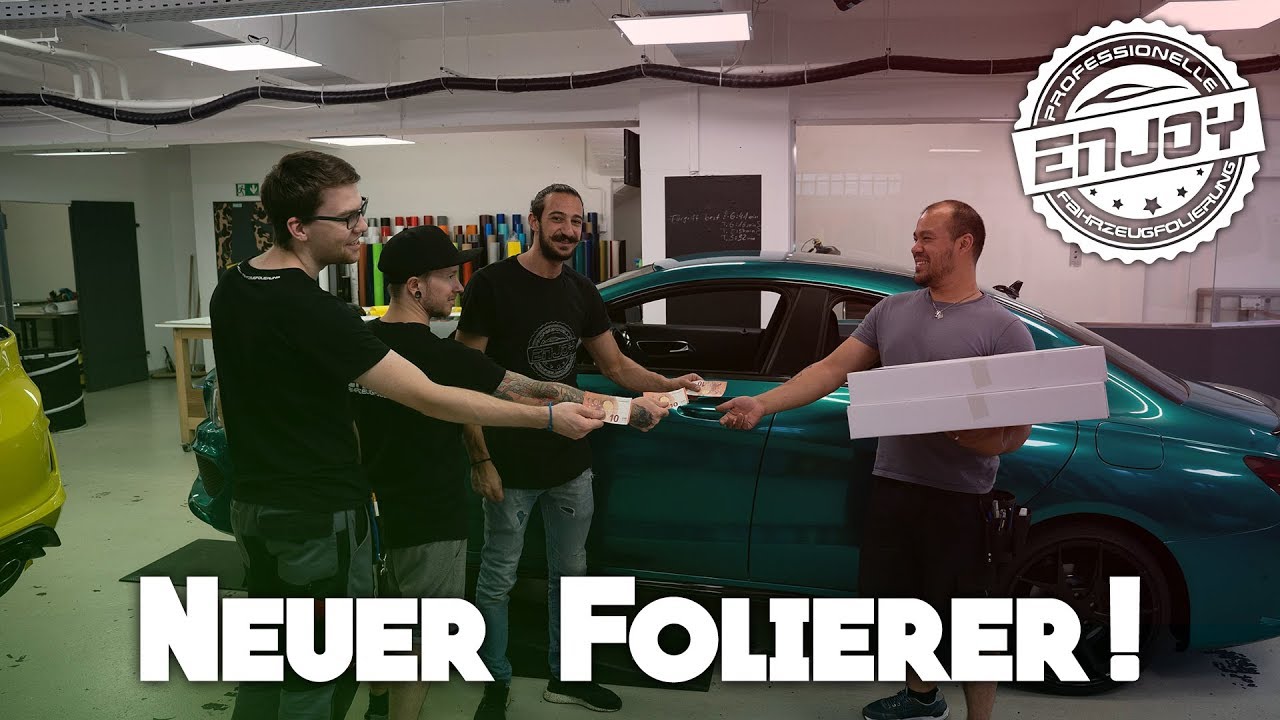 Enjoy Fahrzeugfolierung | Vom Pizzaboten zum Folierer :D
