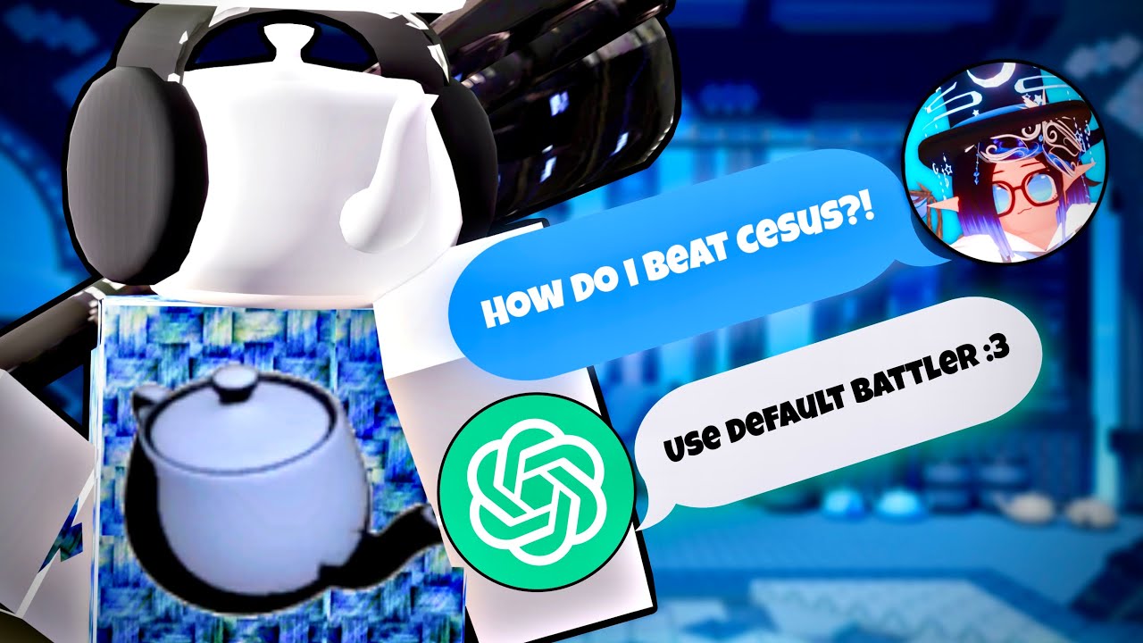 CAN AI BEAT CESUS/CHRONOS! | Roblox | [The Battle Bricks]
