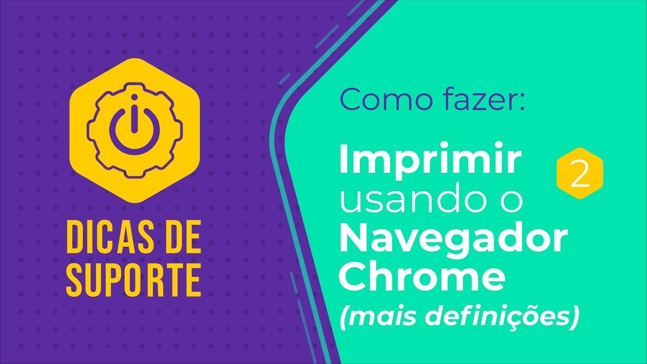 Navegador Chrome - Menu  imprimir - Mais definições
