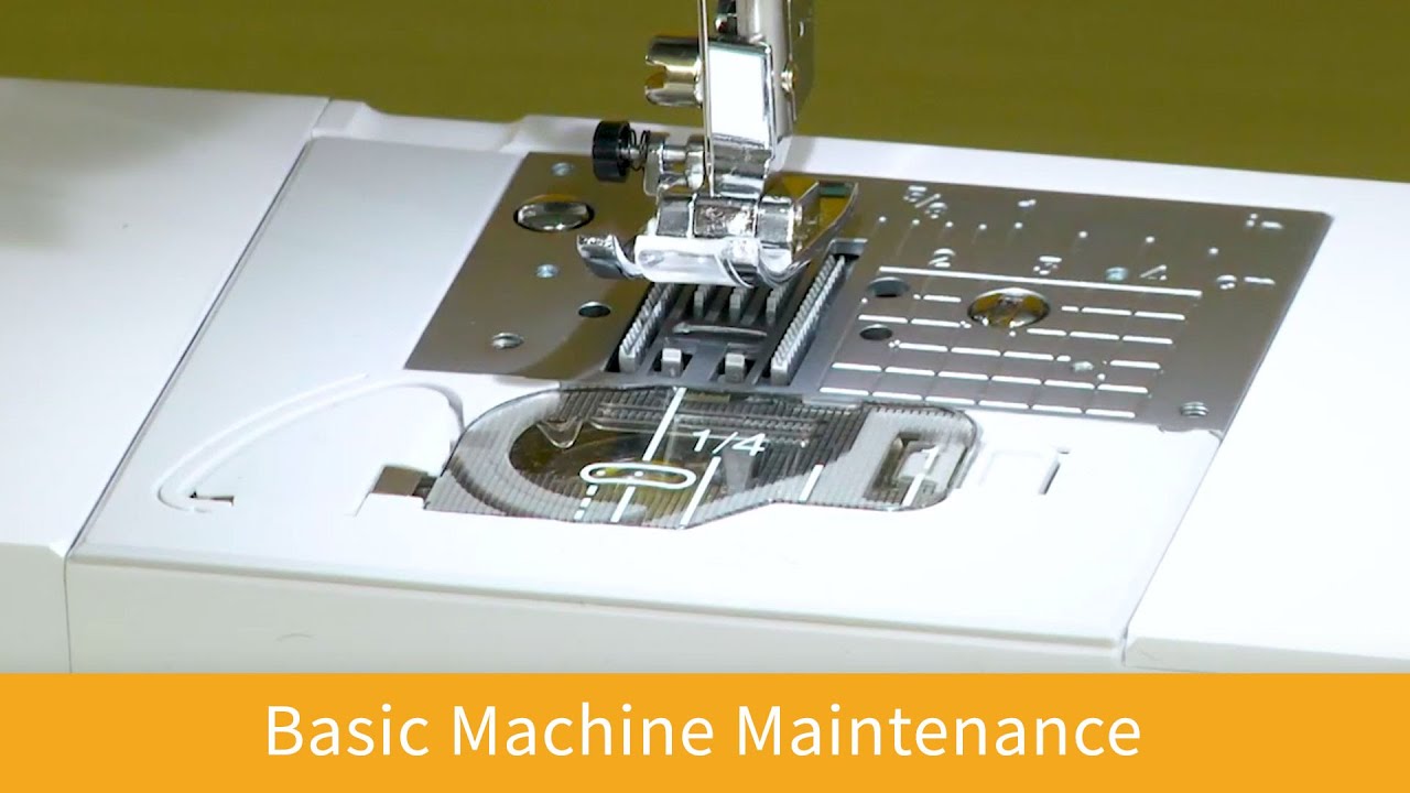 Basic Machine Maintenance for the Baby Lock Brilliant
