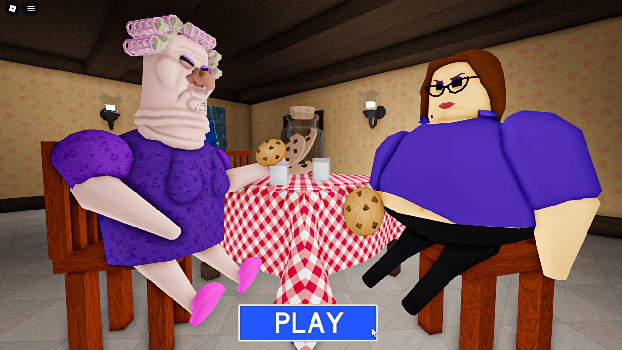 SUZIE AND GRUMPY GRAN EAT COOKIES? SCARY OBBY UPDATE All Bosses #Roblox