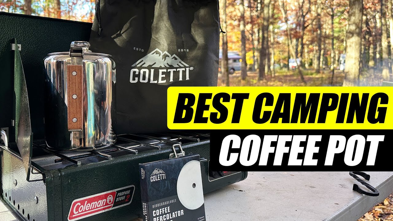 Лучший походный кофейник &ndash; COLETTI Bozeman Percolator - 9 CUP