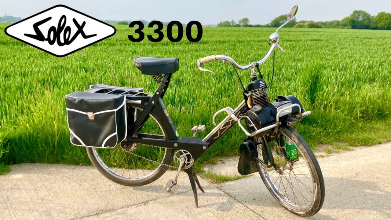 Présentation de mon cyclomoteur Solex 3300