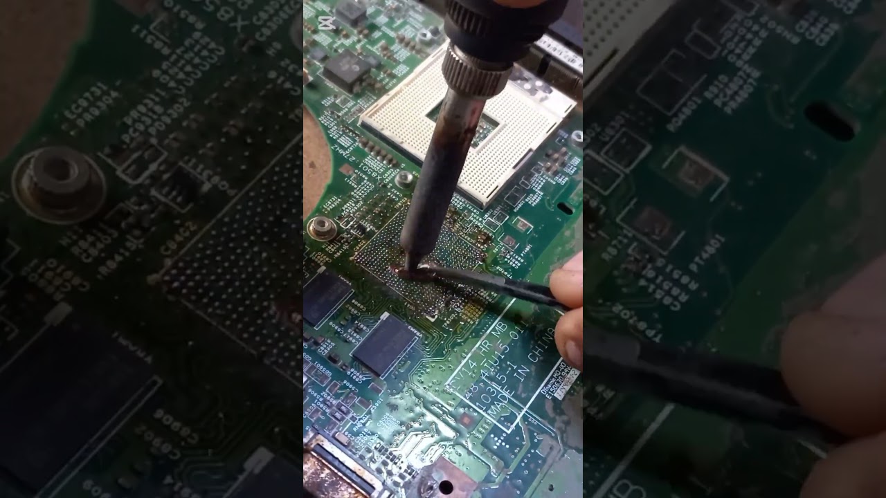 damage gpu #gpu #repair #bga #ремонт #в тренде #diy #trending