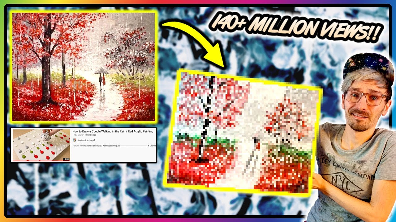Recreating A Viral YouTube Painting Video From Jay Lee Painting