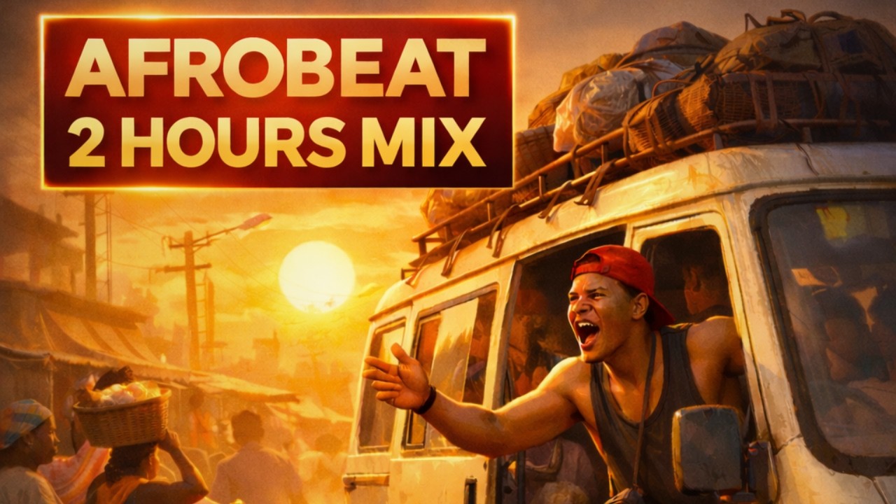 2 Hours Mix LOFI TROTRO SUNRISE 🚐 Ghana Morning Hustle | African Music, Relaxation, Chill🔥