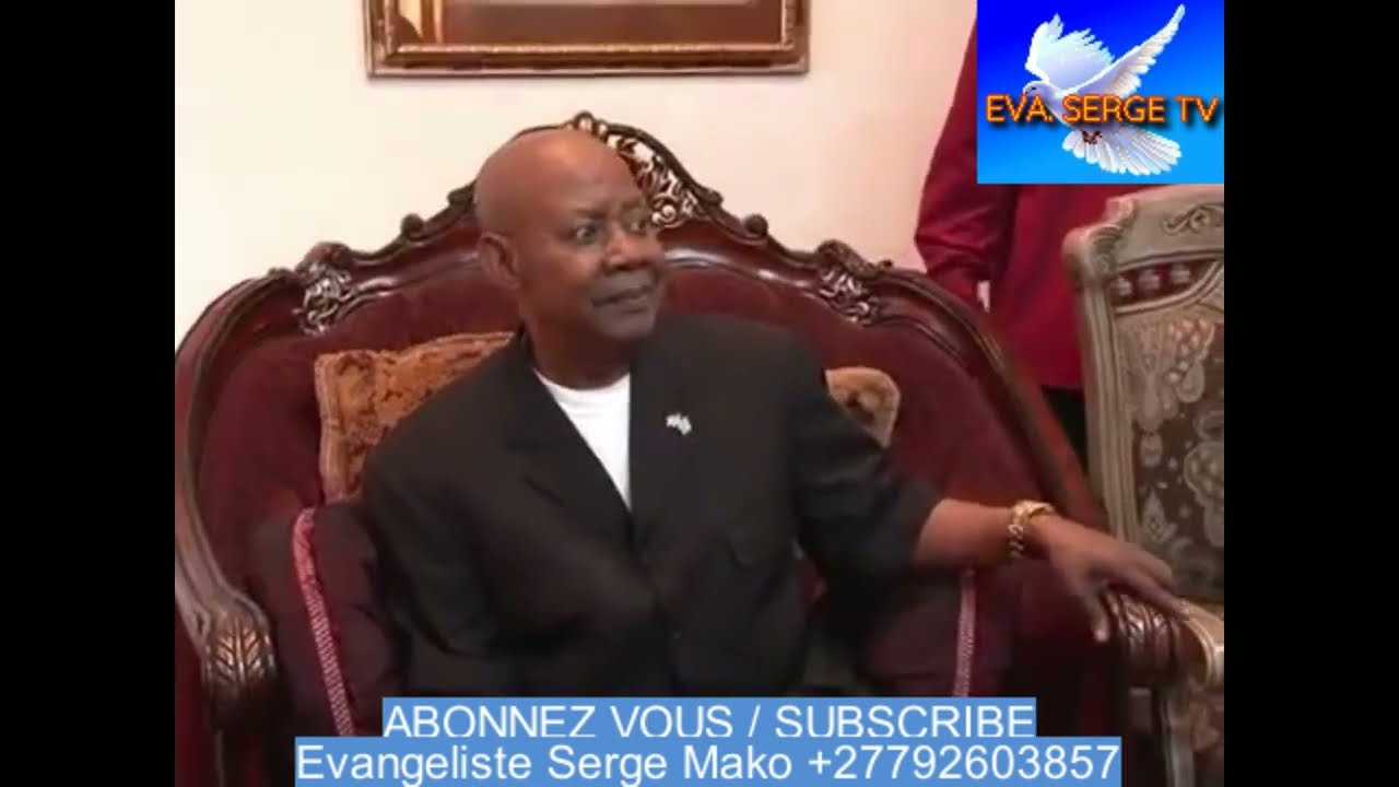 La Ex-1ère Dame réconforte l'Apôtre BOLIA INZOLA CASIMIR. yoka libondeli ya Ntoma mpo na Ex-1r dame