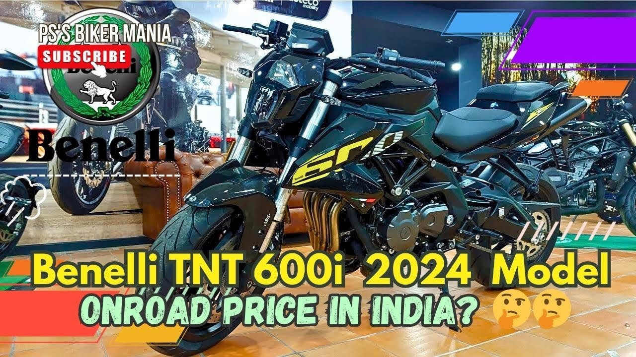 Benelli TNT 600i 2024 model || 600i Launch date in india on road price?🤔||All Spec, Power,Top speed