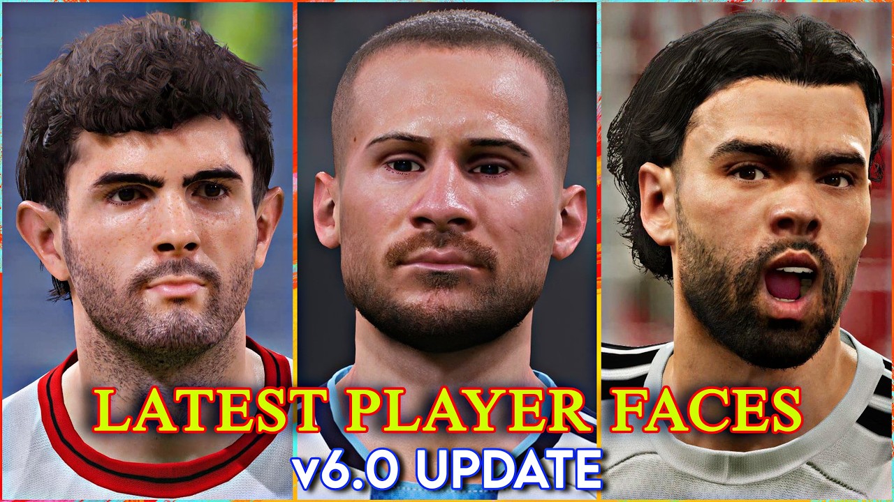 eFootball 2027 v6.0 ВСЕ НОВЫЕ ЛИЦА ИГРОКОВ | ОБНОВЛЕНИЕ ЛИЦ ИГРОКОВ eFootball v6.0.0