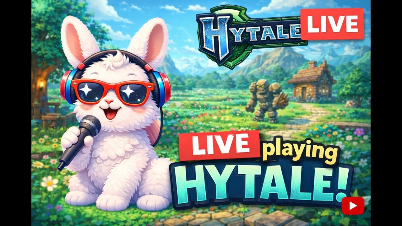 🌎 LIVE NOW: Exploring the World of Hytale! 🎮✨