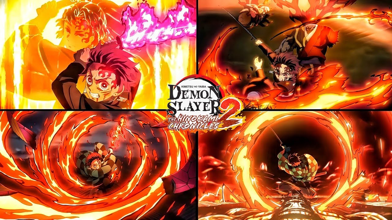 Demon Slayer Hinokami Chronicles 2 - Все формы Хиноками Кагура