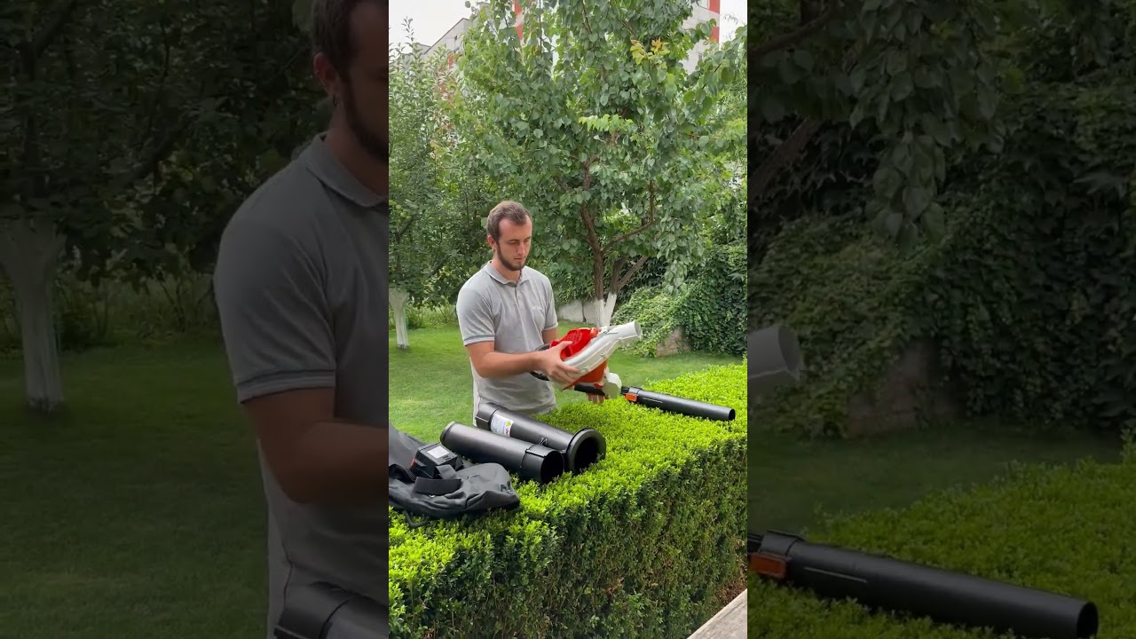 Прибирай минулорічне листя ефективно з повітродувом-пилососом STIHL SHA 56 | Інструмент Центр