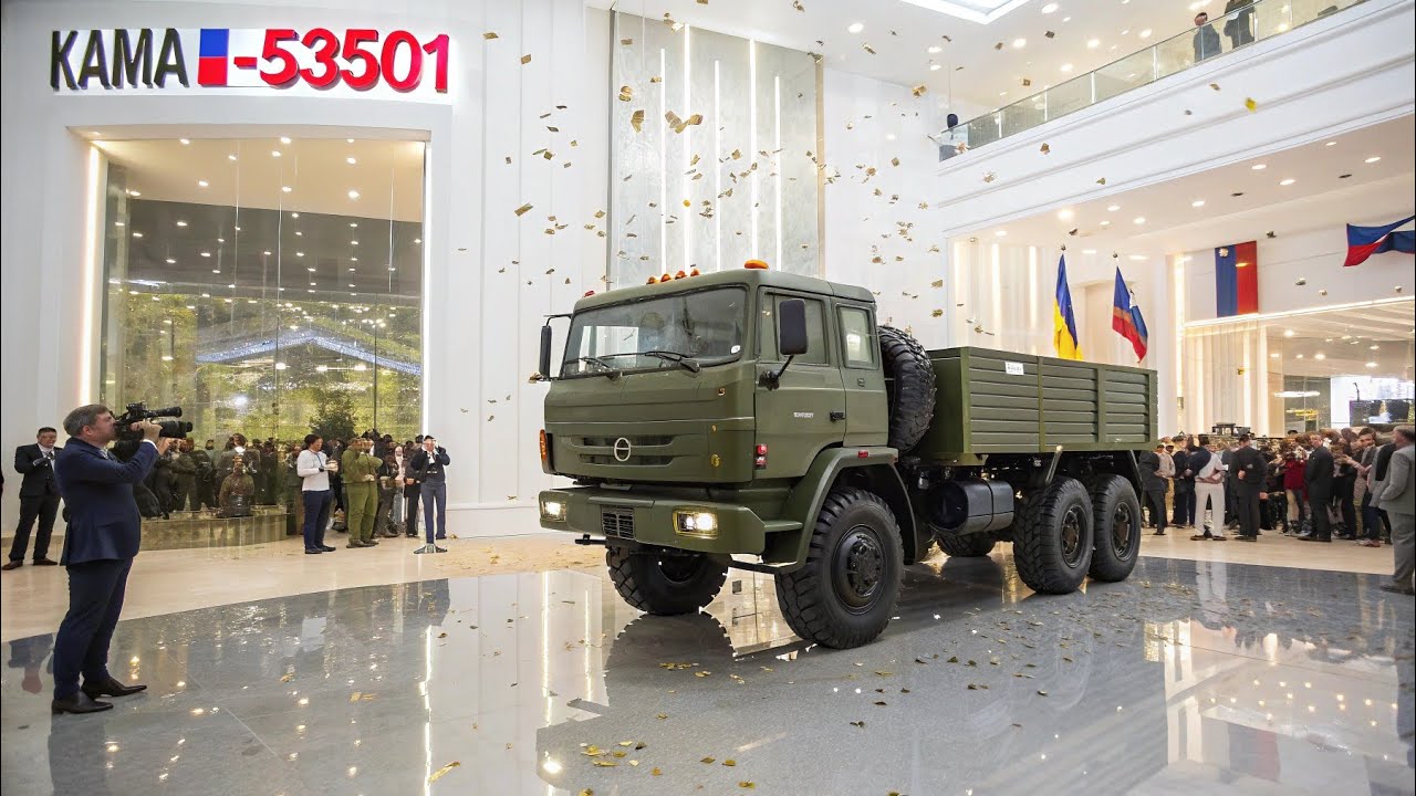 💥 &laquo;КАМАЗ-53501&raquo; &mdash; РУССКИЙ ЗВЕРЬ, КОТОРЫЙ ПОРАЗИЛ МИР! 🚛 МОЩЬ, ОТ КОТОРОЙ ЗАМИРАЕТ ВСЁ! 🇷🇺🔥