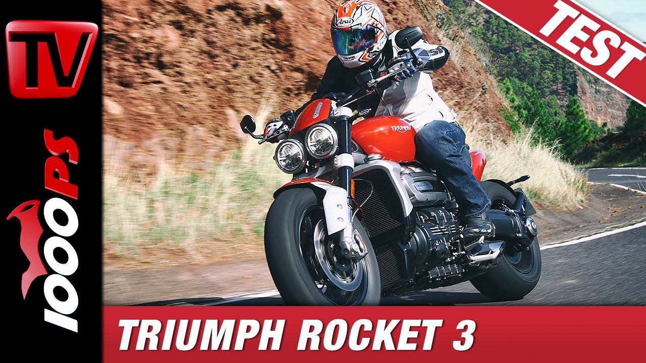 Triumph Rocket 3 2020 Test - Handlicher Koloss mit 221 Newtonmeter