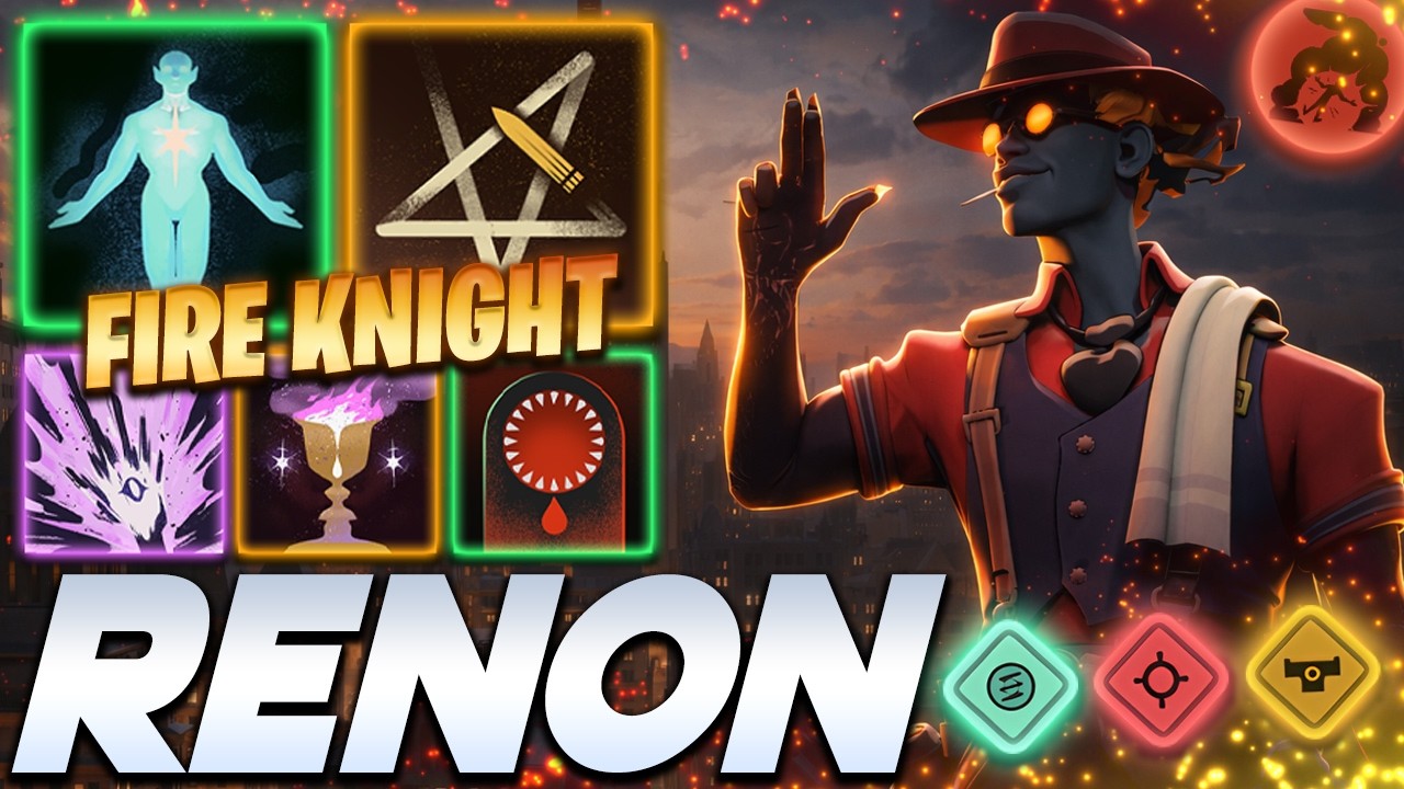 Renon Infernus FIRE KNIGHT - Deadlock Pro Gameplay & Guides [Watch & Learn]