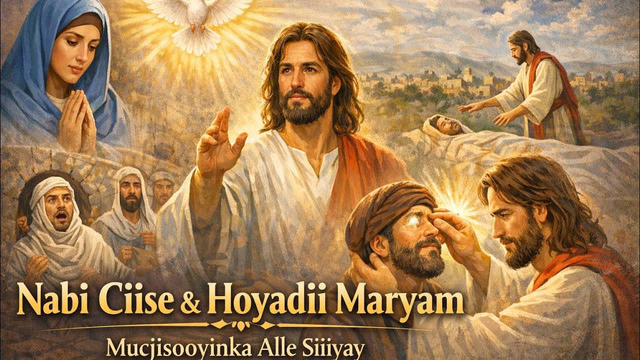 Maxaad kataqanaa mucjisooyinkii alle siiyay nabi ciise || Subxaanallaah ☝️☝️☝️☝️