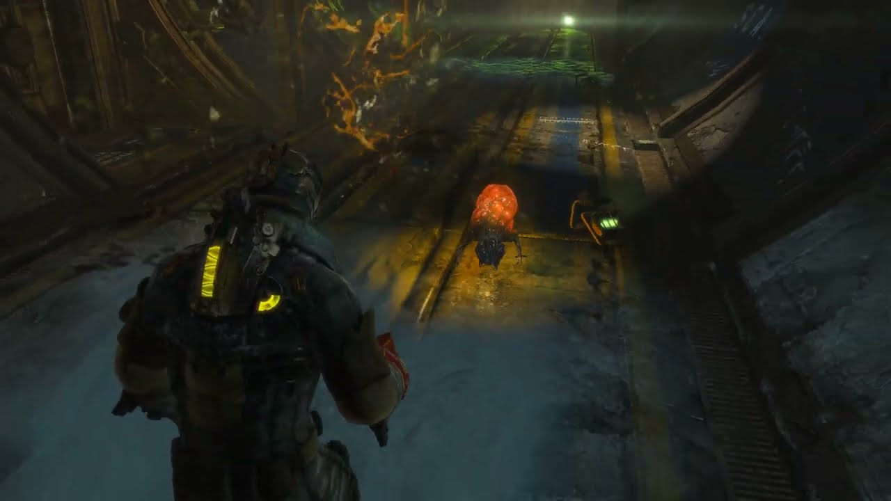Dead Space 3 Alien necromorph's attack motion(include Alien crawler)