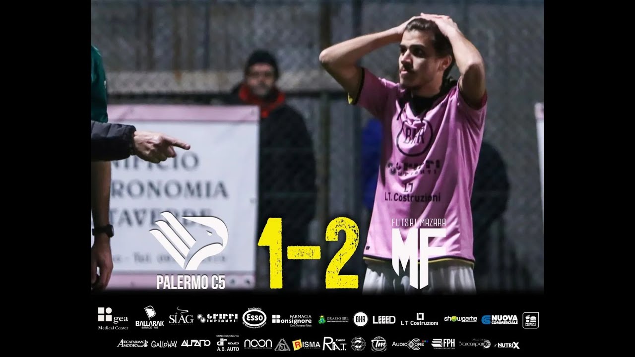 Palermo Calcio a 5 vs Futsal Mazara | 21a giornata Serie C1 2022/23 - Highlights