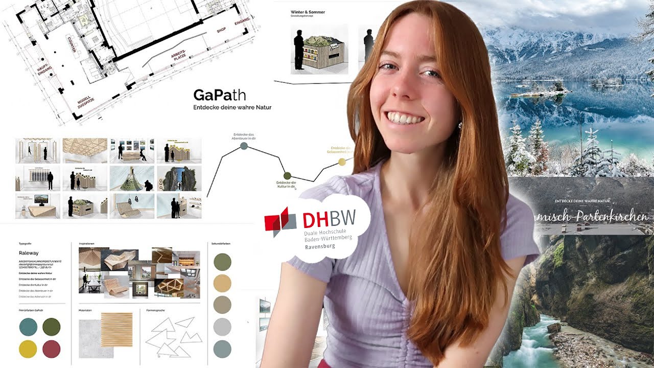🏞️ Design- und Raumkonzept der Tourist Information Garmisch-Partenkirchen | 3. Semester Mediendesign