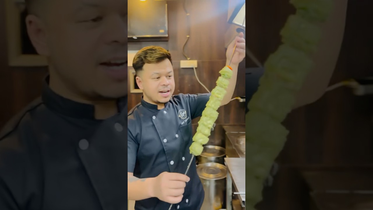 Paneer tikka | how to make Paneer Hariyali Tikka | Paneer Hariyali | #shorts  #shortsvideo