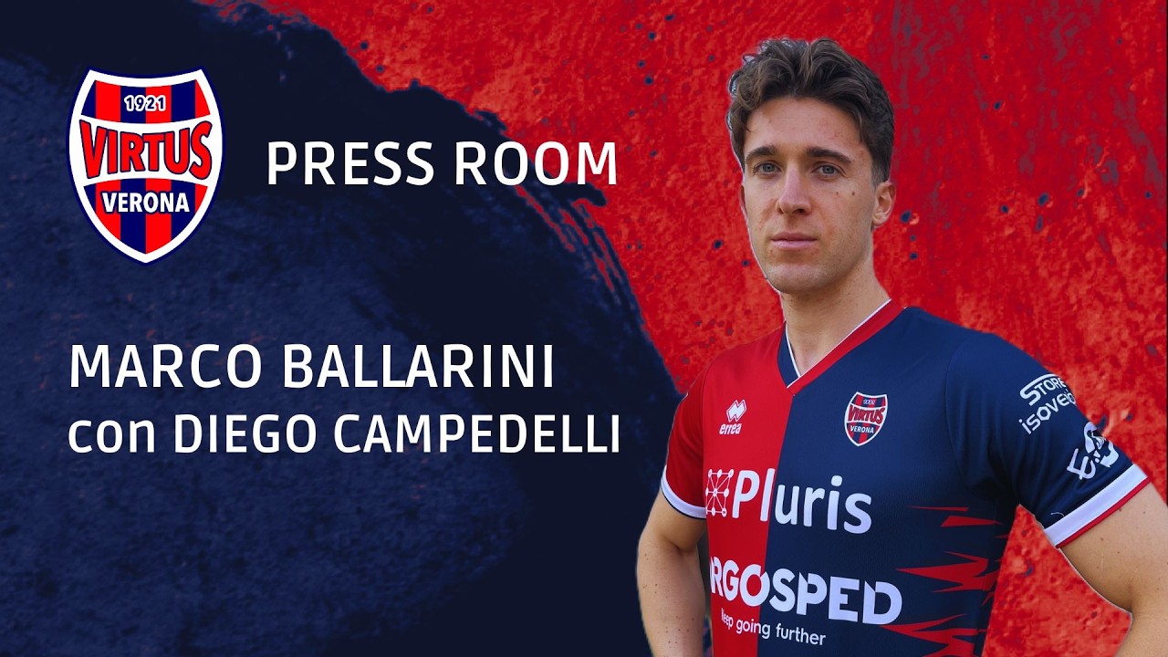 PRESS ROOM 🎤 Diego Campedelli e Marxo Ballarini