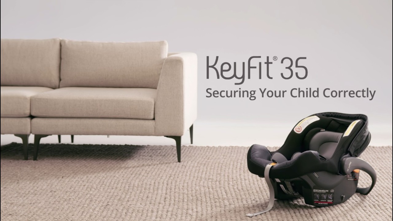 Chicco KeyFit 35 Infant Car Seat -  Securing a Child