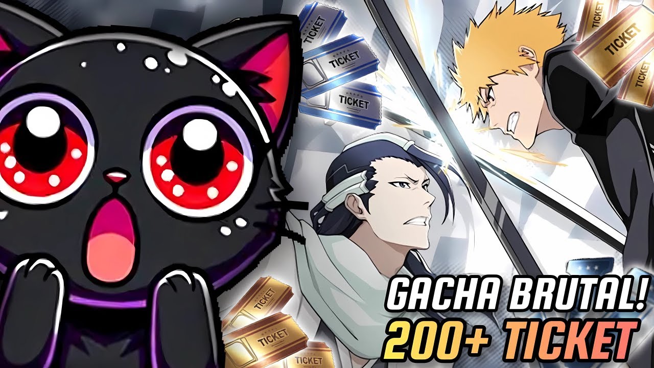 GACHA BRUTAL 200+ TICKET BLEACH: SOUL RESONANCE! APAKAH DAPAT BANYAK SSR?! - Bleach: Soul Resonance