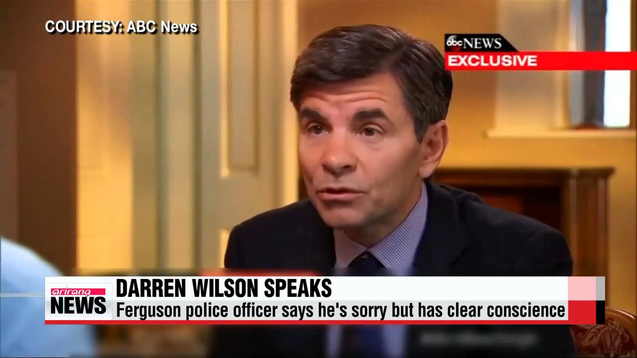 Darren Wilson tells ABC News his 