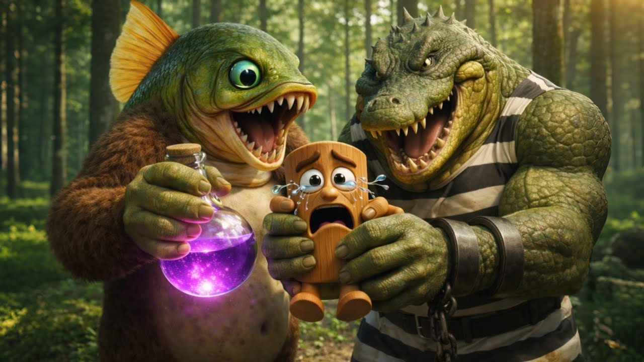 LITTLE TUNG TUNG SAHUR TRAPPED on a REMOTE ISLAND | Funny Horror Animation