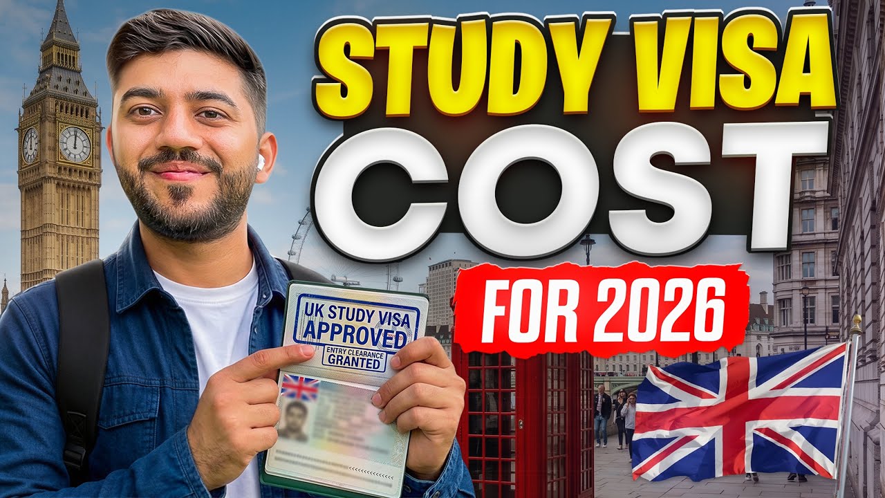 UK Study Visa Cost for 2026 🇬🇧 Step by Step Explained 🙌🇬🇧 #internationalstudents #studyvisa #uk