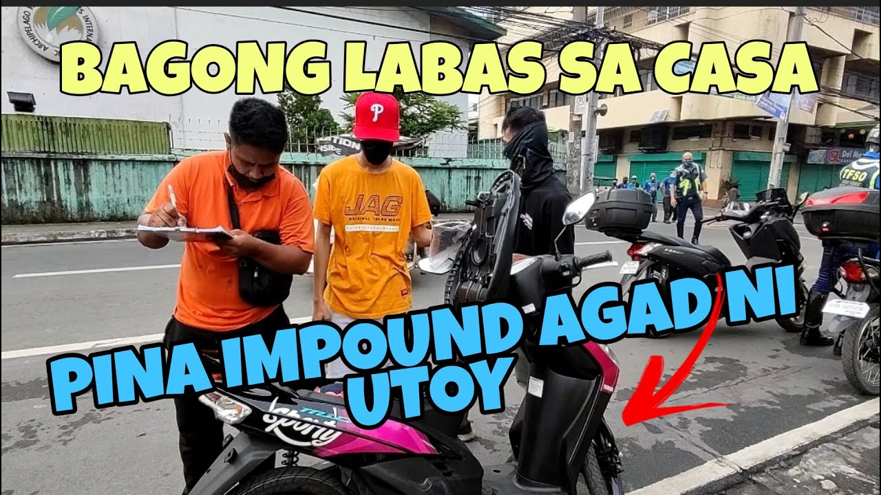 BAGONG LABAS SA CASA NA MOTOR IMPOUND AGAD DAHIL KAY UTOY | MMDA TFSO-SCOG CLEARING OPERATION