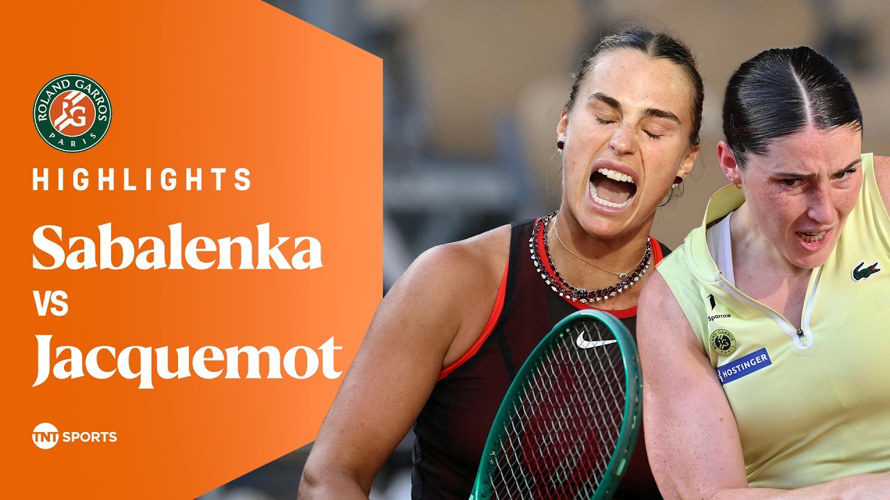 Aryna Sabalenka vs Elsa Jacquemot | Round Two | Roland Garros 2026 Extended Highlights 🇫🇷