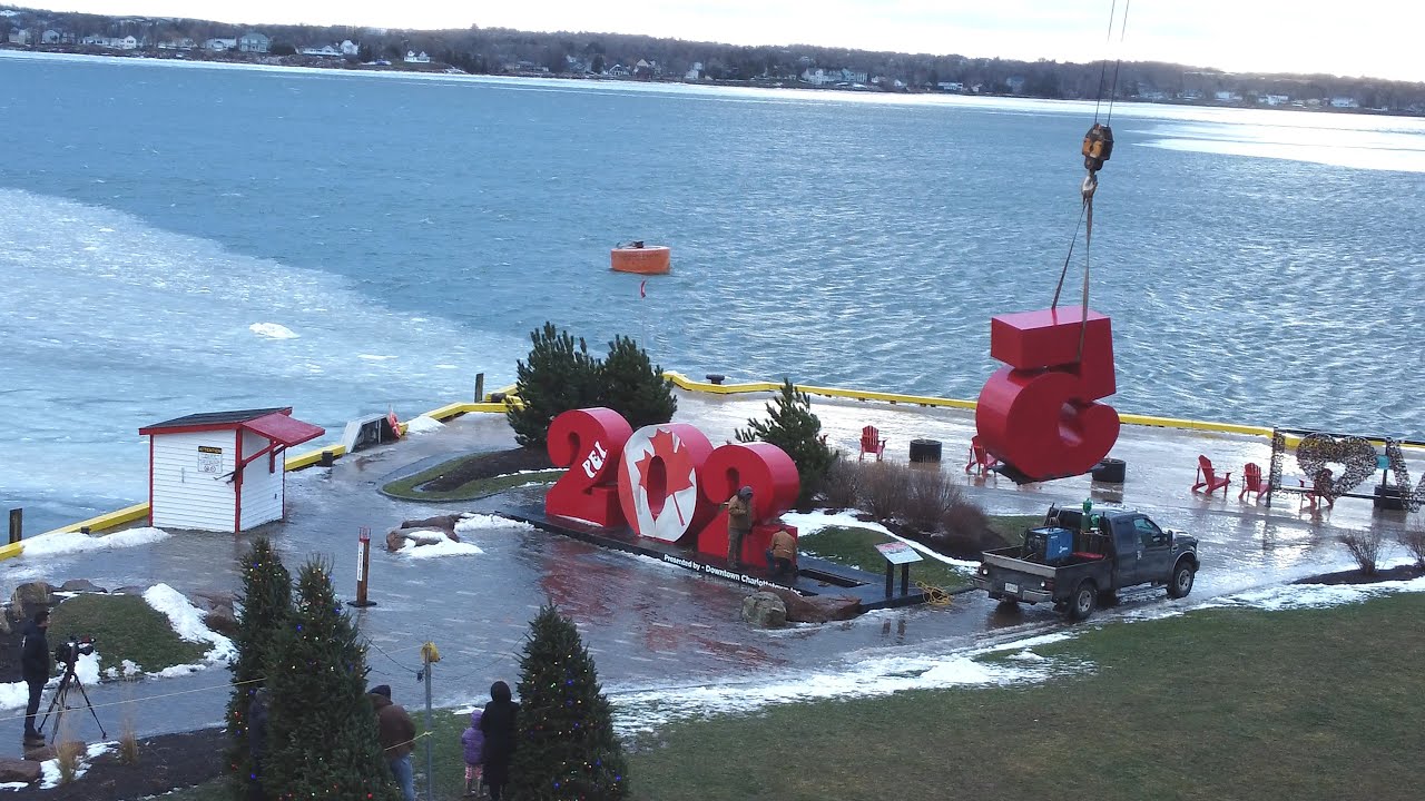 How Charlottetown PEI changes the yearly sign