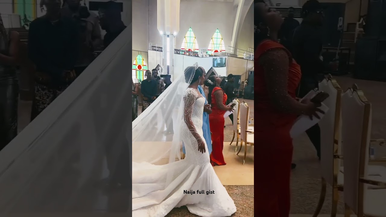 Sharon ooja made a beautiful bride 👰‍♀ ...congratulations to her.