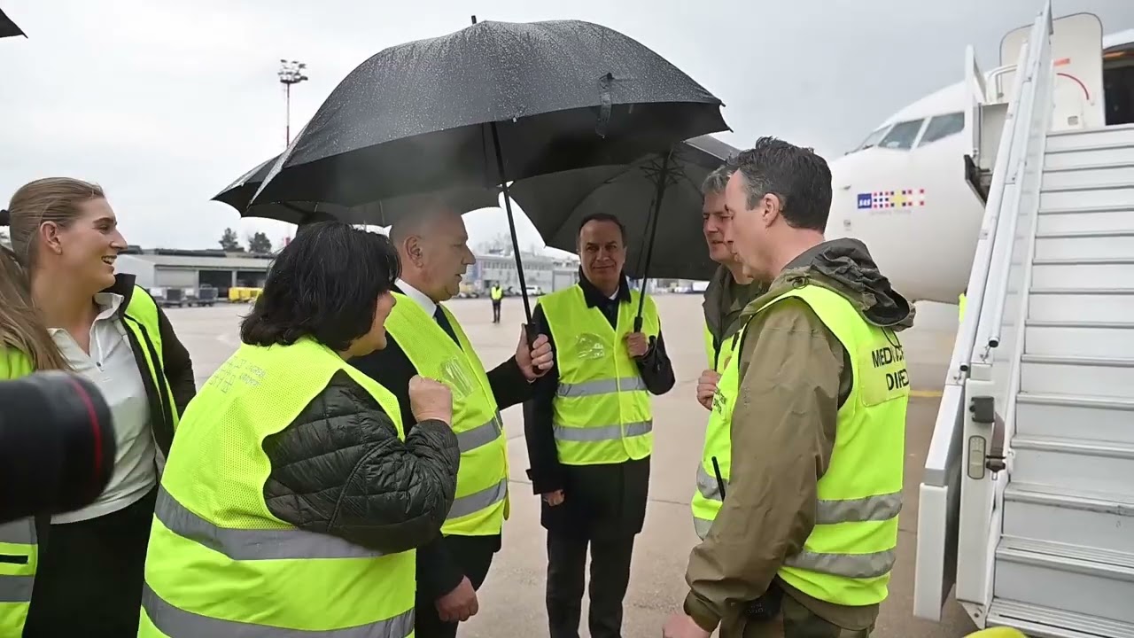 Dolazak četvrte skupine ukrajinskih ranjenika u Republiku Hrvatsku