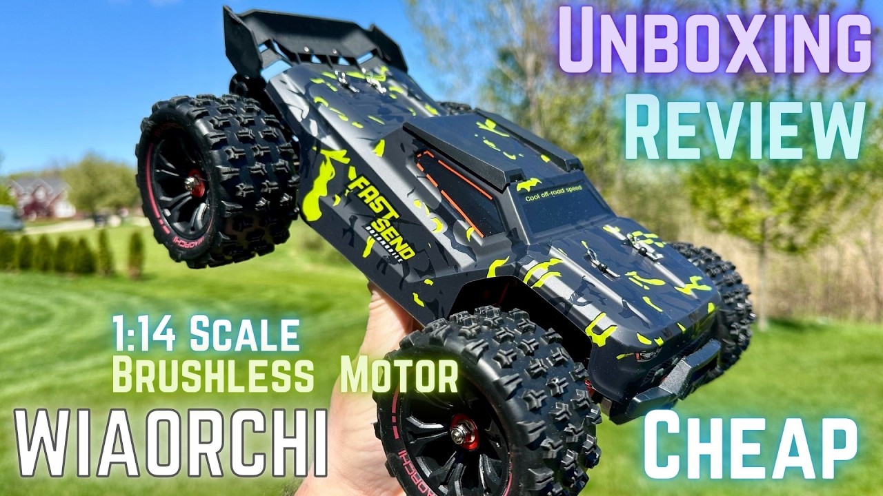 TENSPEED Brushless RC Car WIAORCHI Fast Send 1/14 scale - Unboxing Review