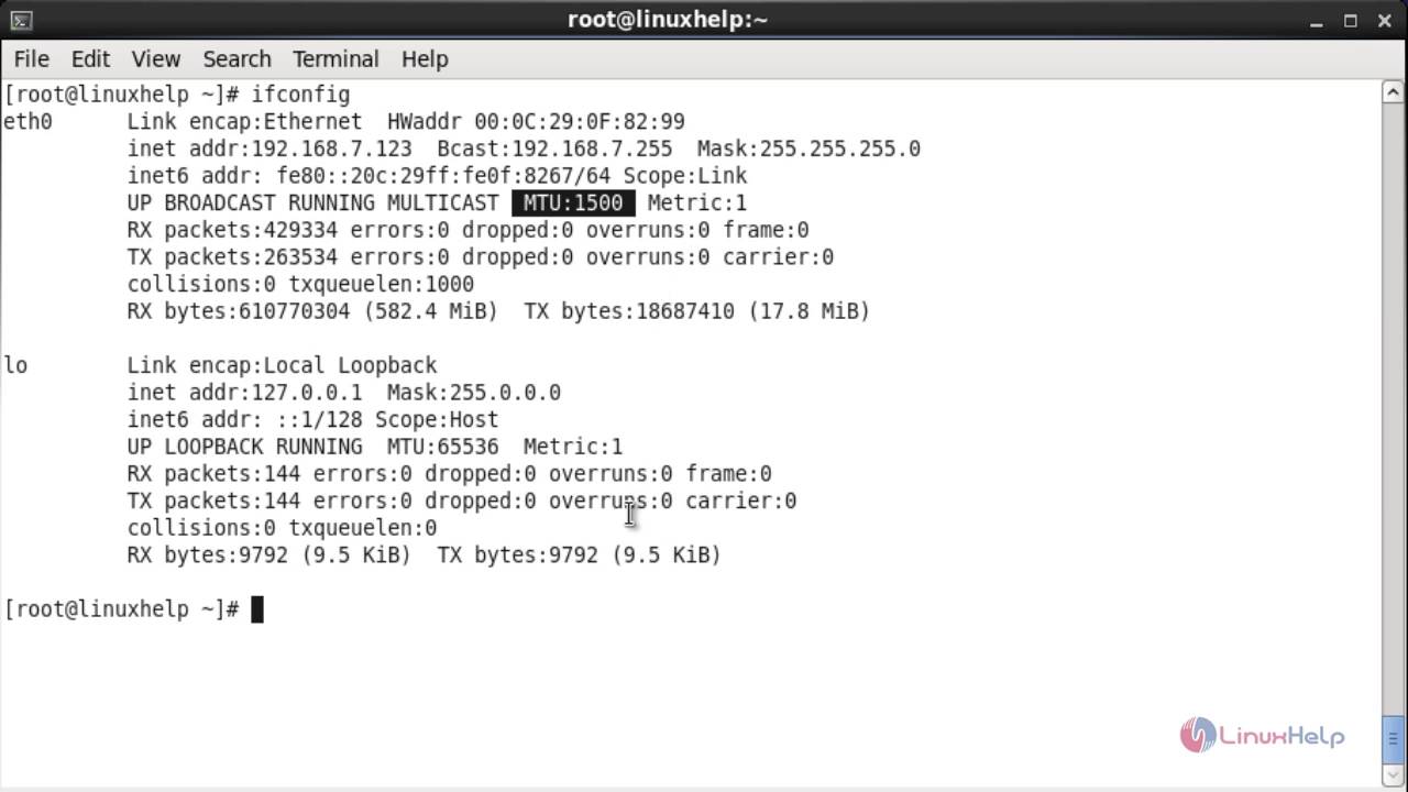 Difference between ip and ifconfig command